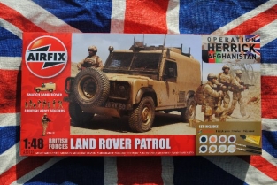 Airfix A50121  LAND ROVER PATROL BRITISH FORCES